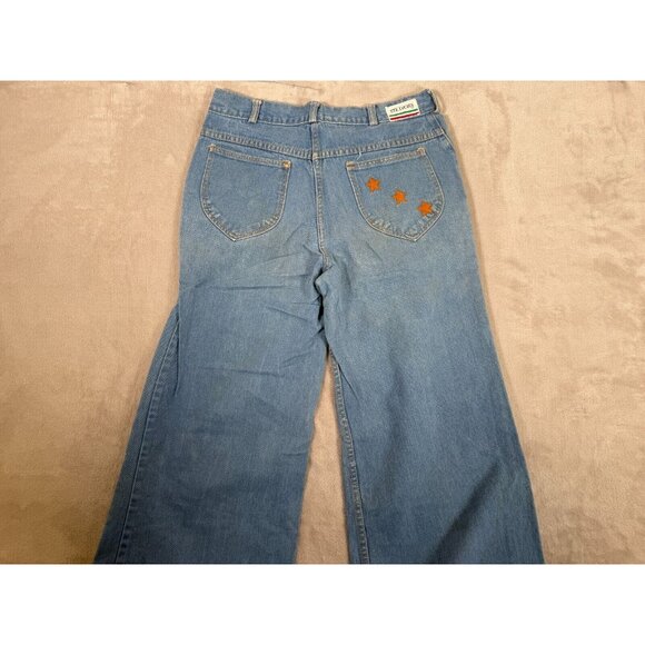 Vintage STE.LVCIEN Men’s Flared Bell Bottom Jeans 9 Long 33 x 37 - Picture 8 of 14